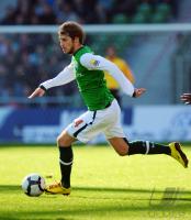 FUSSBALL, 1. BUNDESLIGA, 30. Spieltag: Bremen, HUNT Einzelaktion