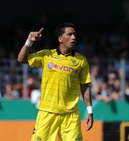 Fussball DFB Pokal : Lucas Barrios  (BVB)