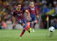 FUSSBALL International 2013/2014: Xavi Hernandez (Barca)