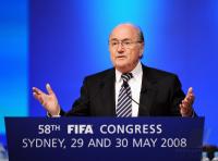 Fussball 58. FIFA Kongress 2008  BLATTER