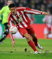 Fussball: DFB Pokal  Saison 2010/2011, Viertelfinale: Bayern, GOMEZ
