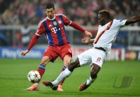 Fussball CHL  Saison 2014/2015: AS Rom - FC Bayern Muenchen