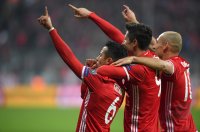Fussball CHL 16/17 Achtelfinale: FC Bayern Muenchen - Arsenal London