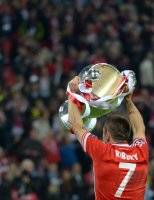 Fussball Champions League Finale 2013:  Borussia Dortmund - FC Bayern Muenchen