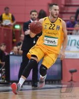 Basketball 1. Bundesliga 14/15 Hauptrunde: Walter Tigers Tuebingen - Alba Berlin
