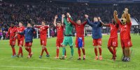 Fussball 1. Bundesliga Saison 19/20: FC Bayern Muenchen -  FC Schalke 04