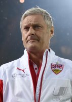 Fussball 1. Bundesliga Saison 14/15: Trainer Armin Veh (VfB Stuttgart)