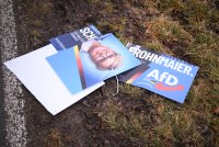 AfD Wahlkampf Landtagswahl Baden - Wuerttemberg