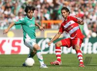 Fussball 1. Bundesliga: Bremen - Bayern