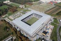 FUSSBALL EM 2008 Luftbild Stadion Salzburg