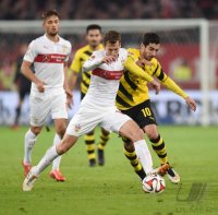 Fussball 1. Bundesliga Saison 14/15: VfB Stuttgart - Borussia Dortmund