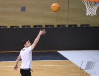 Basketball 2. Bundesliga 2020/2021: Training Tigers Tuebingen in der VOBA Arena Rottenburg