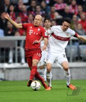 Fussball 1. Bundesliga Saison 15/16: FC Bayern Muenchen - VfB Stuttgart
