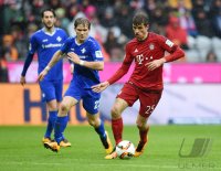 Fussball 1. Bundesliga Saison 15/16: FC Bayern Muenchen - SV Darmstadt 98