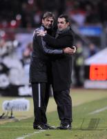 Fussball 1. Bundesliga : JUBEL Trainer Robin Dutt (Freiburg)