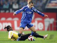 Fussball, 1. Bundesliga: Schalke - Dortmund