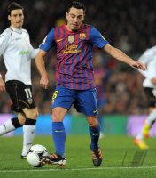 FUSSBALL International  COPA DEL REY  11/12: Xavi Hernandez (Barca)