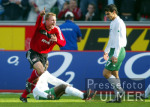 Fussball 1. Bundesliga: Leverkusen - Bremen,  Jubel