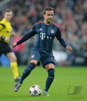 Fussball Champions League 13/14: Mario Goetze (FC Bayern Muenchen)