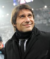 FUSSBALL SERIE A: Trainer Massimilliano Allegri (AC Mailand)