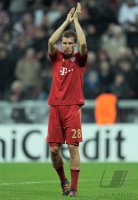 FUSSBALL INTERNATIONAL  CHL Viertelfinale 11/12: Holger Badstuber (FC Bayern Muenchen)