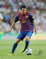 FUSSBALL International Primera Division/Super Cup 2011:  Lionel Messi (Barca)