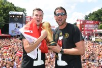 Fussball WM 2014: Weltmeister Deutschland in Berlin