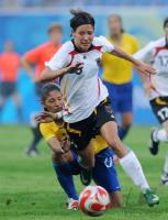 FUSSBALL  Olympia 2008   Vorrunde  Frauen   Deutschland - Brasilien