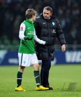 FUSSBALL, 1. BUNDESLIGA, 23. Spieltag: Bremen - Leverkusen