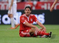 Fussball  Mario Gomez  (FC Bayern Muenchen)