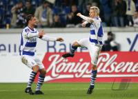 Fussball, 2. Bundesliga: Duisburg - Karlsruhe