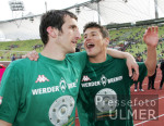 Fussball 1. Bundesliga: Bayern - Bremen, MEISTERJUBEL