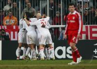 FUSSBALL CHL  FC Bayern Muenchen - AC Mailand