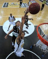 Basketball 1. Bundesliga  11/12:  Walter Tigers Tuebingen - ENBW Ludwigsburg