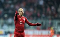 Fussball CHL  Saison 2011/2012:  Arjen Robben (FC Bayern Muenchen)
