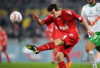 Fussball: 1. Bundesliga Saison 2010/2011: 1. FC Koeln, EICHNER Einzelaktion