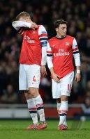 Fussball International CHL Saison 13/14: Arsenal London - FC Bayern Muenchen