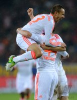 Fussball 1. Bundesliga  Saison 2012/2012: JUBEL FC Bayern Muenchen