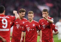 Fussball DFB Pokal Viertelfinale 18/19: FC Bayern Muenchen - 1. FC Heidenheim