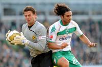 FUSSBALL 1. BUNDESLIGA: Bremen - Dortmund