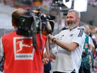 Fussball 1. Bundesliga Saison 22/23 Relegation: VfB Stuttgart - Hamburger SV