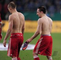 FUSSBALL  RIBERY  und ROBBEN  (FC Bayern Muenchen )