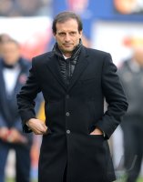 FUSSBALL SERIE A:  Trainer Massimiliano Allegri (AC Mailand)