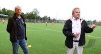 Fussball Kunstrasen mit Korkgranulat