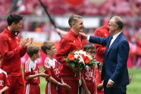 Fussball 1. Bundesliga Saison 14/15: FC Bayern Muenchen -  1. FSV Mainz 05