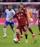 Fussball 1. Bundesliga Saison 21/22: FC Bayern Muenchen -  Hertha BSC Berlin