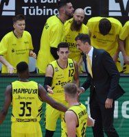 Barmer 2. Basketball Bundesliga  18/19: Tigers Tuebingen - White Wings Hanau