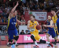 Basketball 1. Bundesliga 15/16 Hauptrunde: Walter Tigers Tuebingen - EWE Baskets Oldenburg