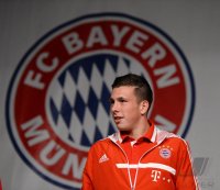 Fussball 1. Bundesliga 2013/2014: Pierre Emile Hojbjerg (FC Bayern Muenchen)