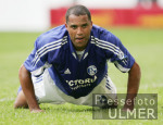 Fussball 1. Bundesliga: Schalke, AILTON enttaeuscht